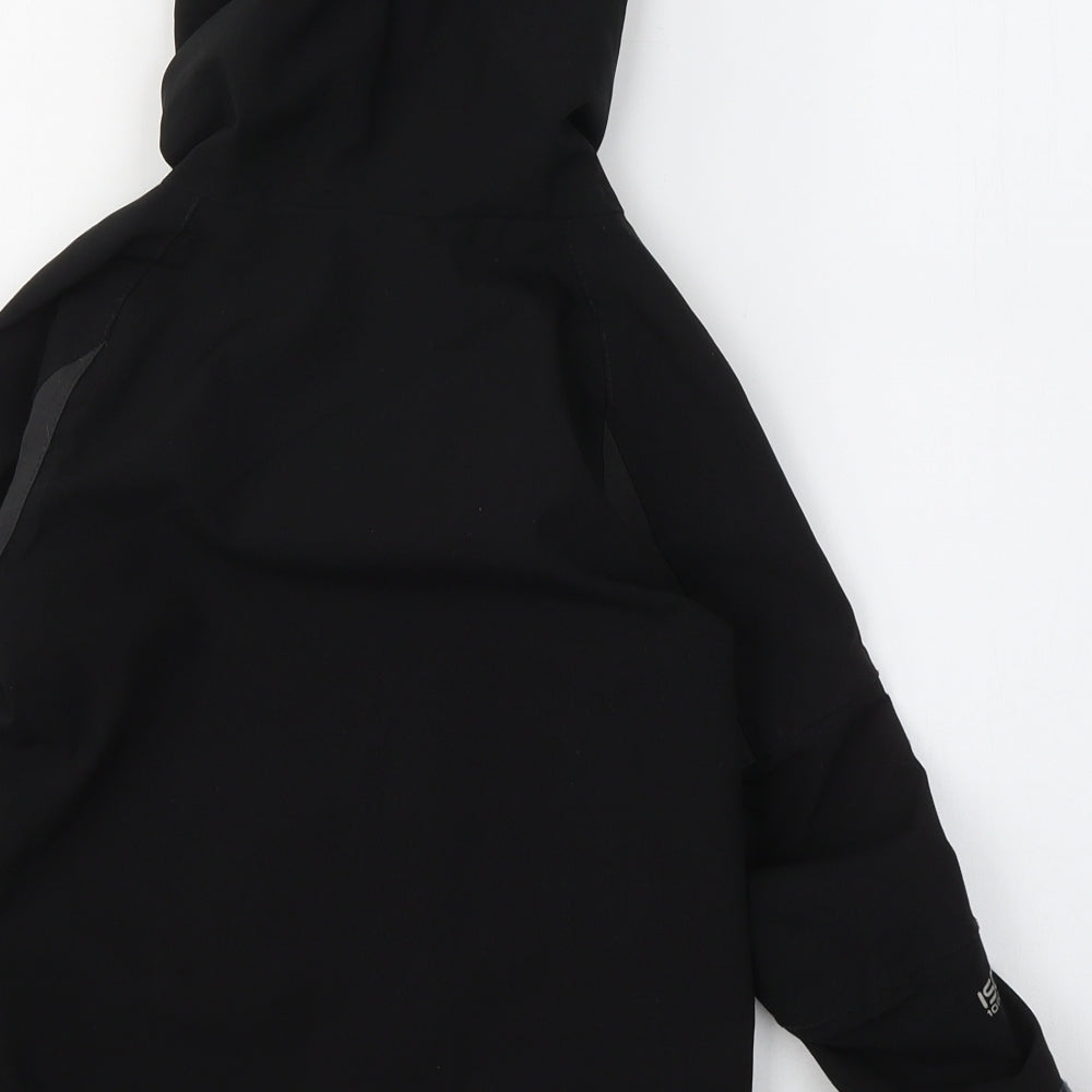 Regatta Boys Black   Windbreaker Jacket Size 3-4 Years  Zip
