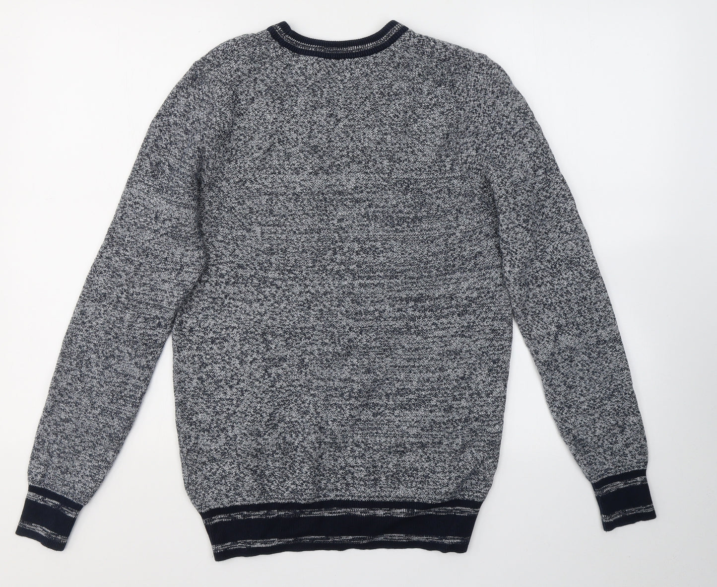 Marks and Spencer Mens Grey  Cotton Pullover Sweatshirt Size S