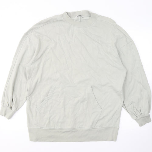 George Womens Grey  Cotton Pullover Sweatshirt Size 8  Pullover