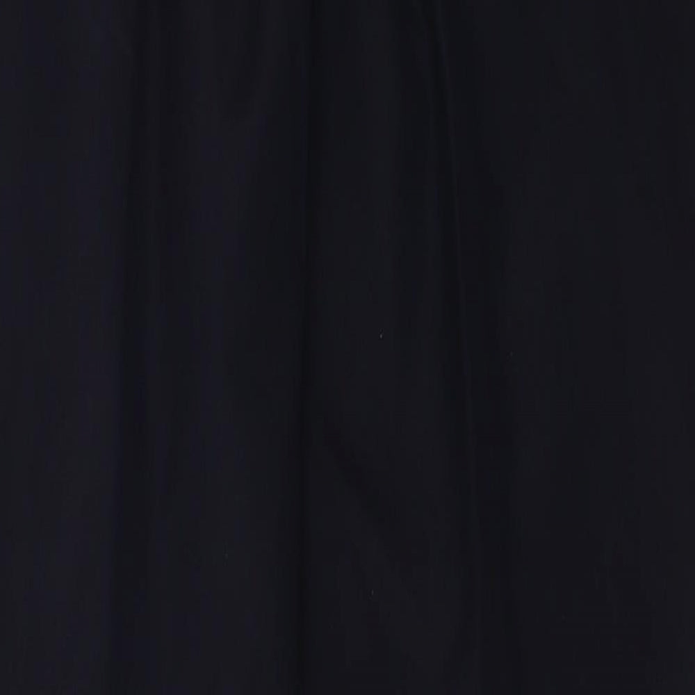 NEXT Womens Blue  Wool Trousers  Size XL L32 in Regular Button