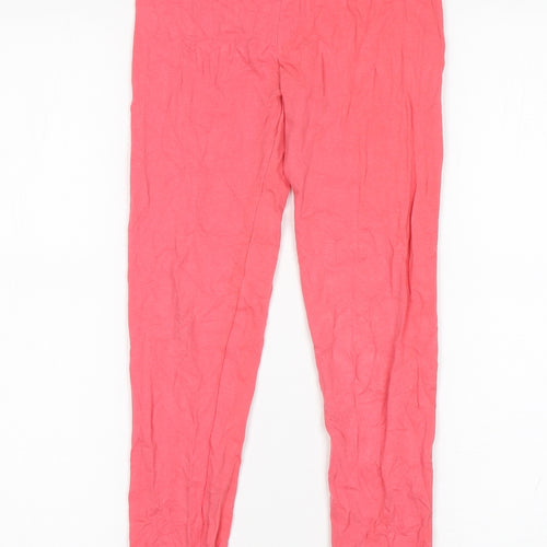 TU Girls Pink  Cotton Sweatpants Trousers Size 11 Years  Regular  - Leggings