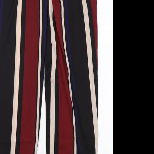 Shein  Womens Multicoloured Striped Polyester Trousers  Size L L30 in Regular