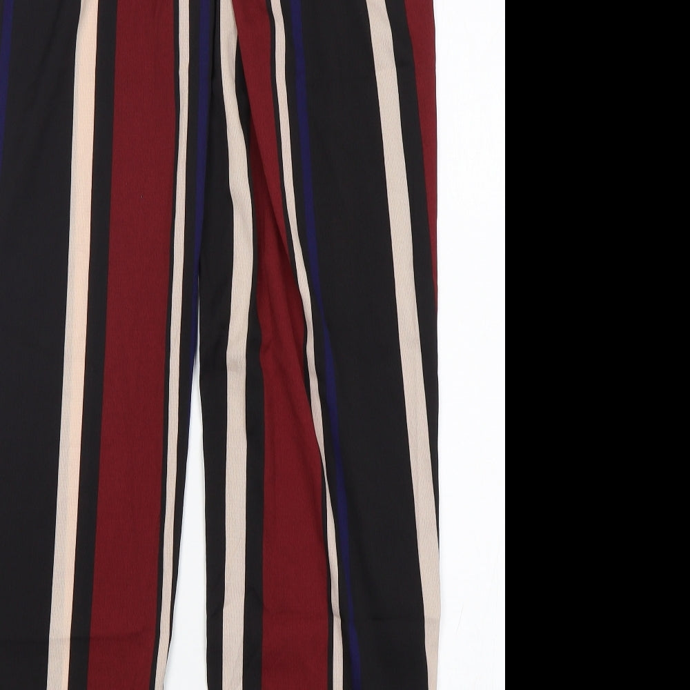 Shein  Womens Multicoloured Striped Polyester Trousers  Size L L30 in Regular