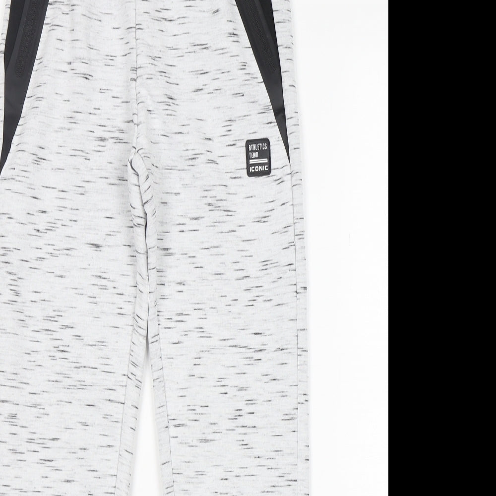 Primark Boys Grey  Polyester Sweatpants Trousers Size 10-11 Years  Regular