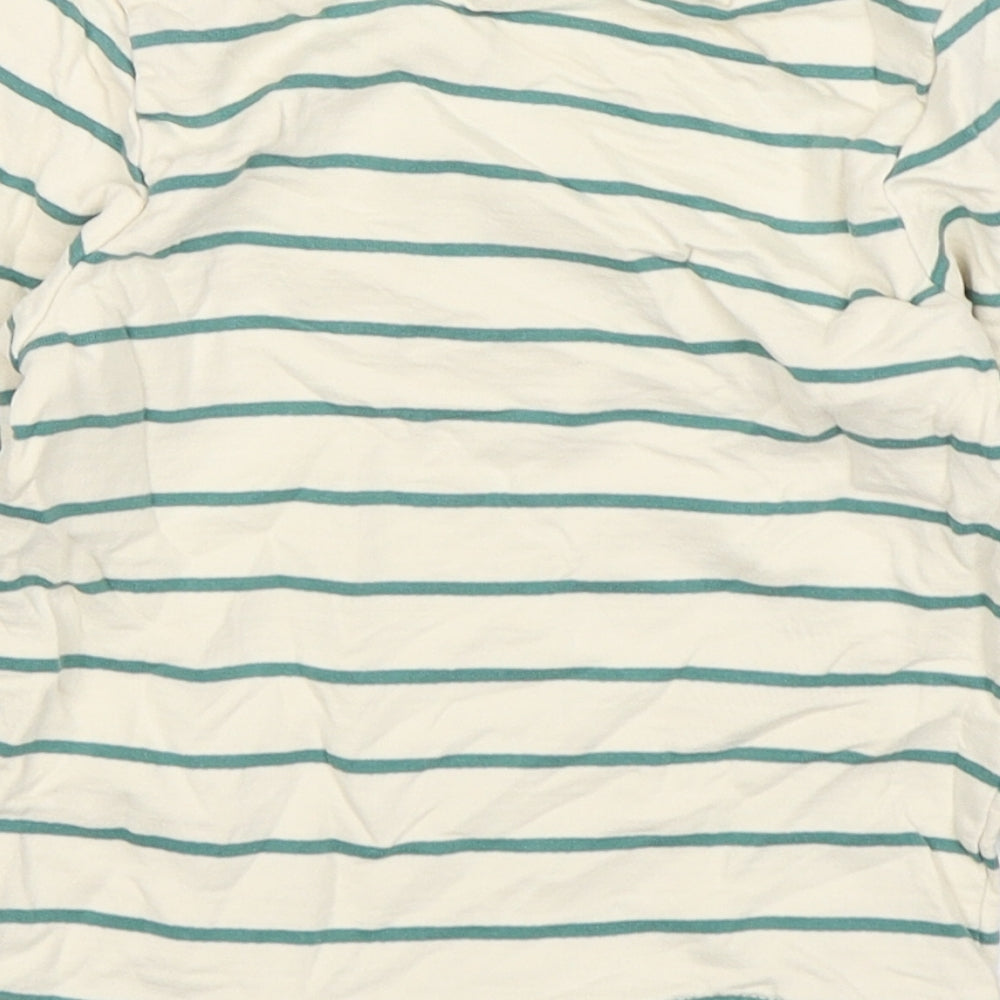 George Boys Multicoloured Round Neck Striped Cotton Pullover Jumper Size 3-4 Years  Pullover - George Pig