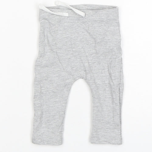 Matalan Boys Grey  Cotton Sweatpants Trousers Size 0-3 Months