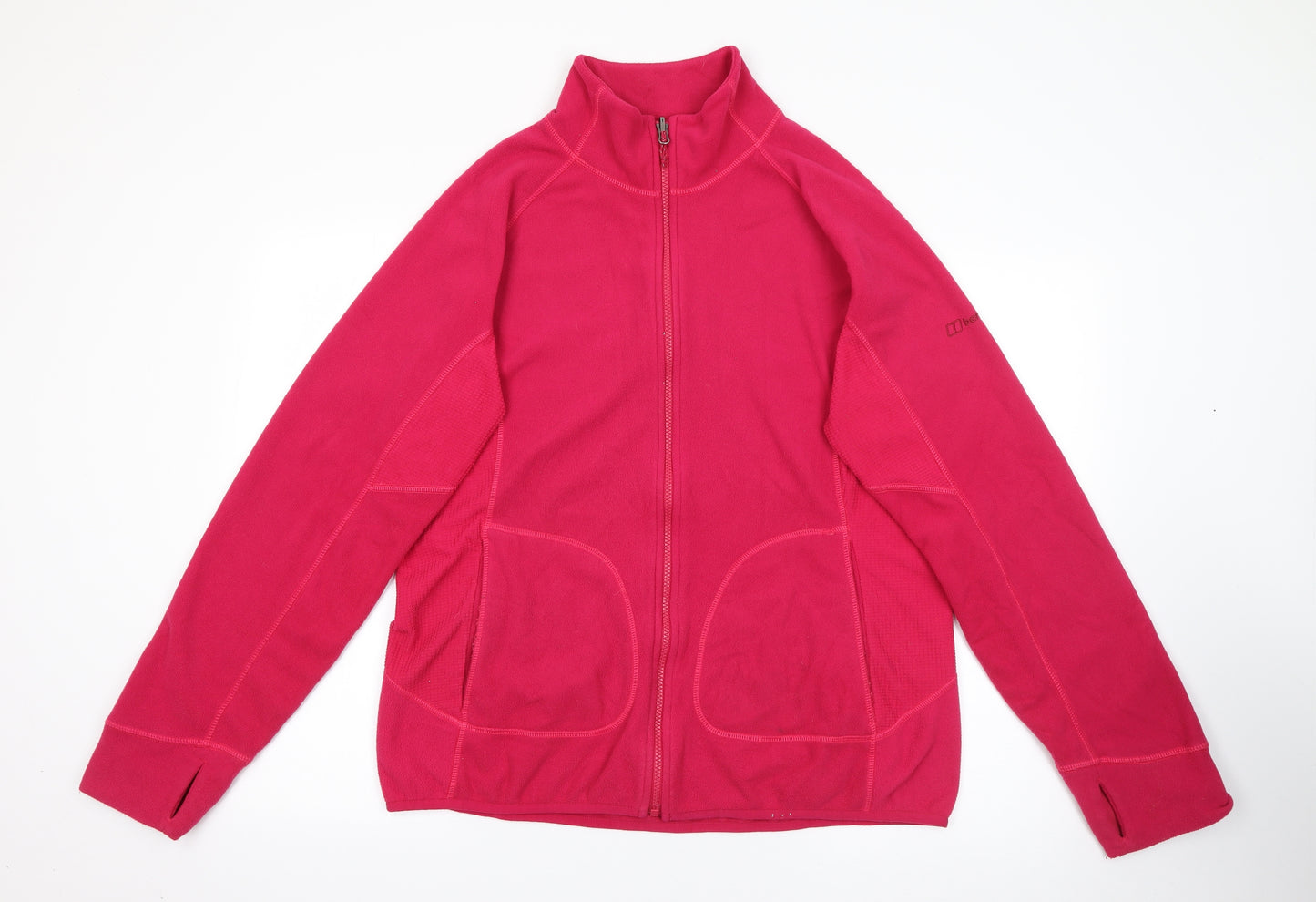 Berghaus Womens Pink   Jacket  Size 18  Zip