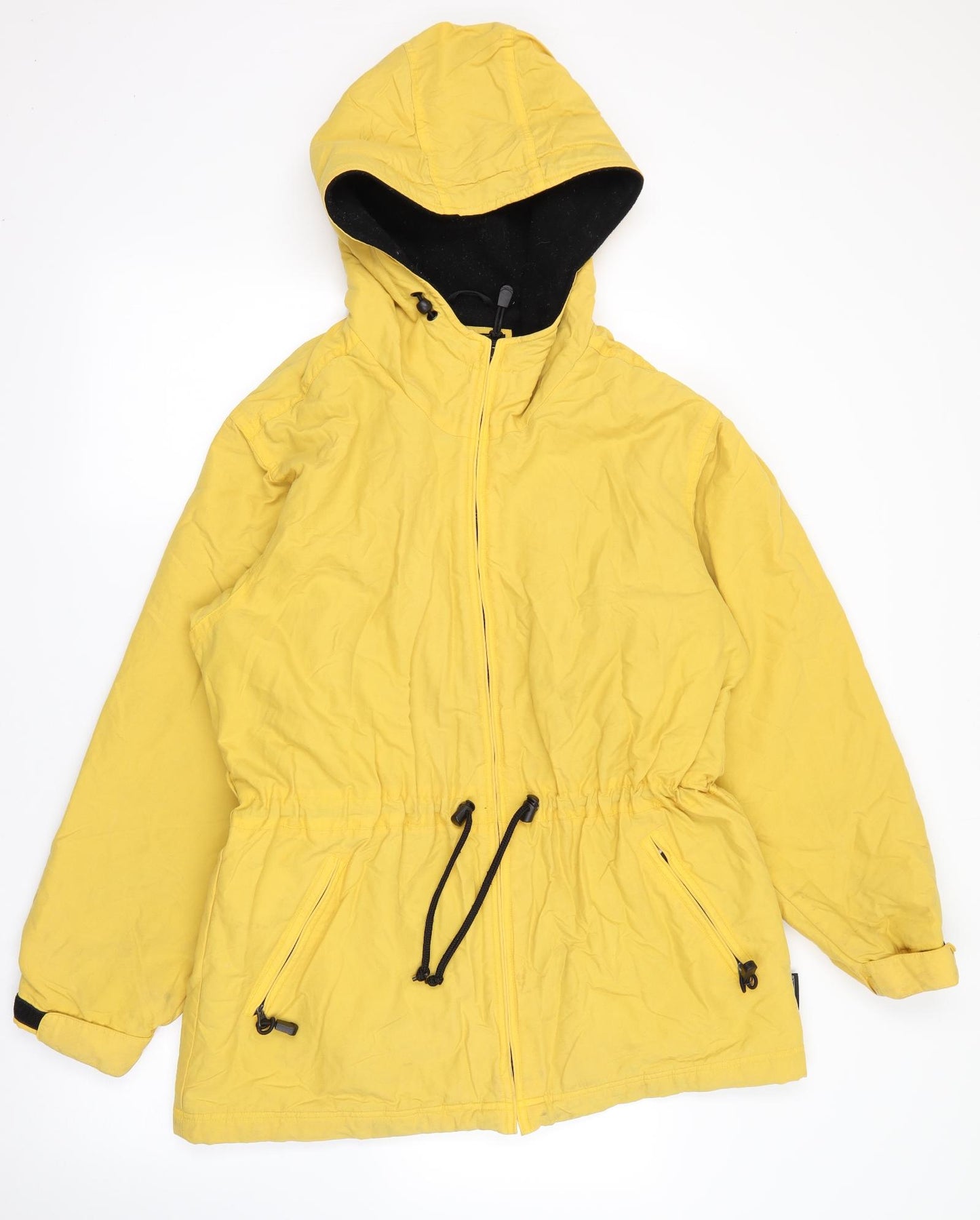 Pacific Trail Mens Yellow   Rain Coat Coat Size M  Zip