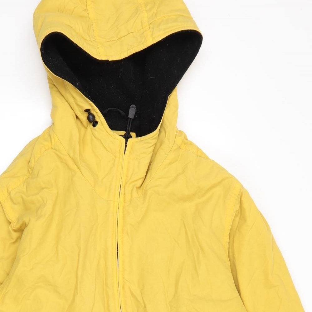Pacific Trail Mens Yellow   Rain Coat Coat Size M  Zip