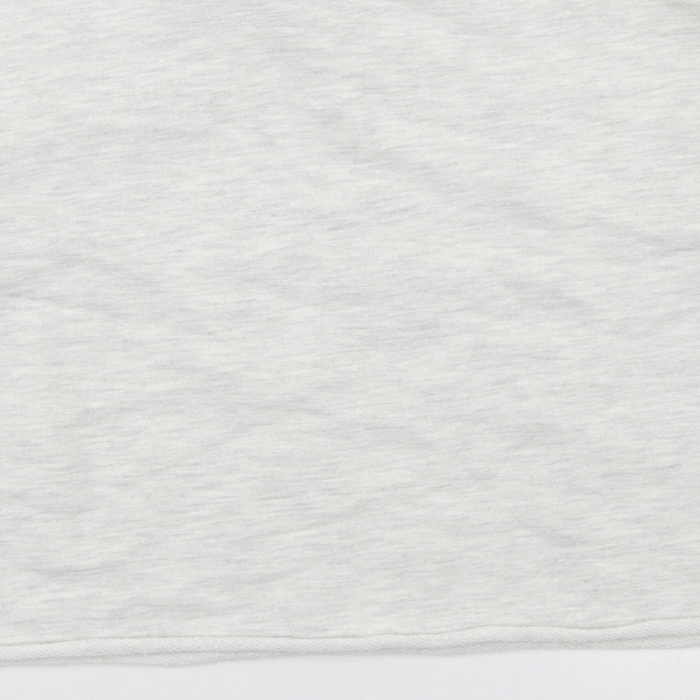 Russell Athletic Womens Grey  Cotton Pullover Sweatshirt Size S   - Cropped
