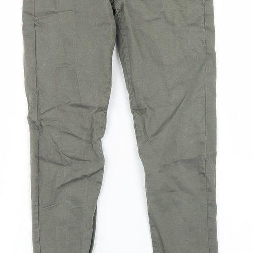 Denim Co Womens Green  Cotton Jegging Jeans Size 8 L27 in Regular
