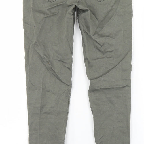 Denim Co Womens Green  Cotton Jegging Jeans Size 8 L27 in Regular