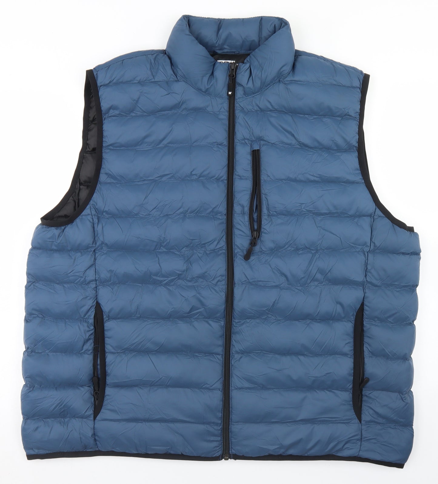 32 Degrees Mens Blue   Gilet Coat Size 2XL  Zip