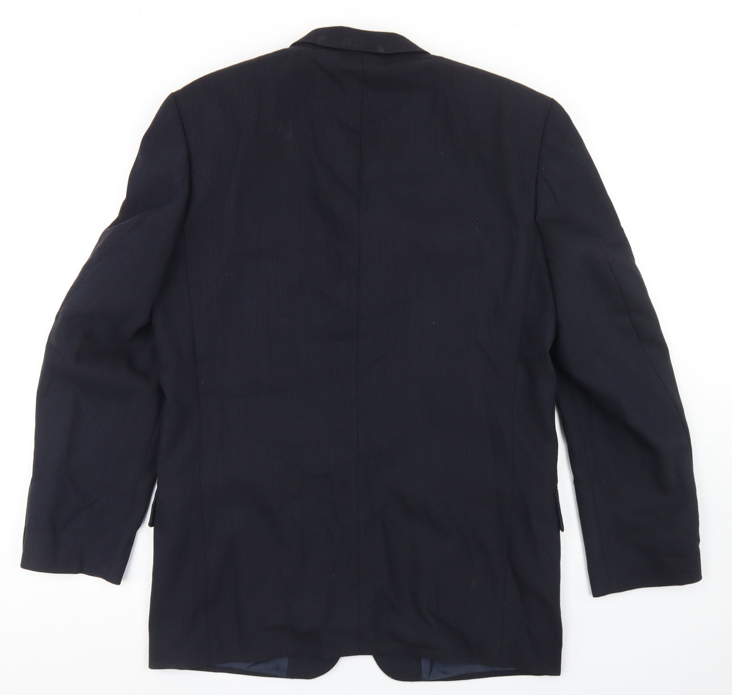 REMUS Mens Blue  Wool Jacket Blazer Size 38