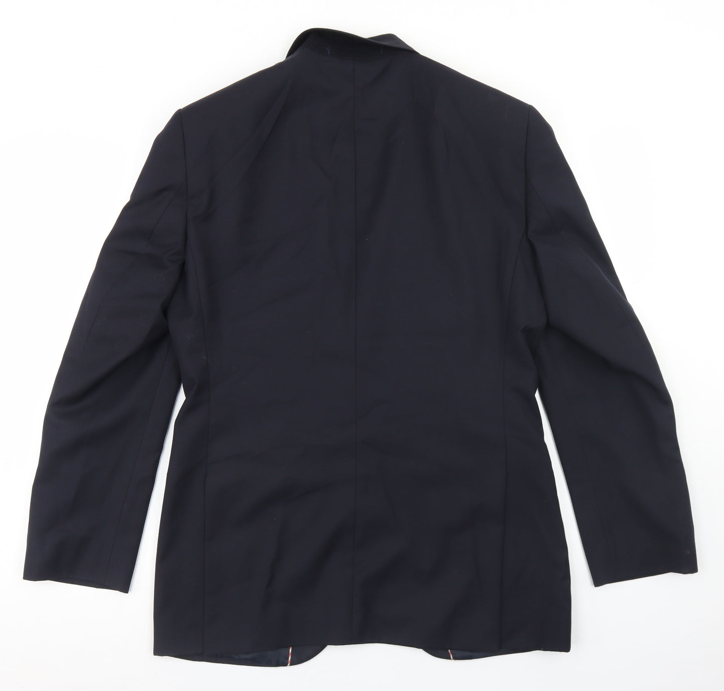Howick Tailored Mens Blue  Wool Jacket Blazer Size 36