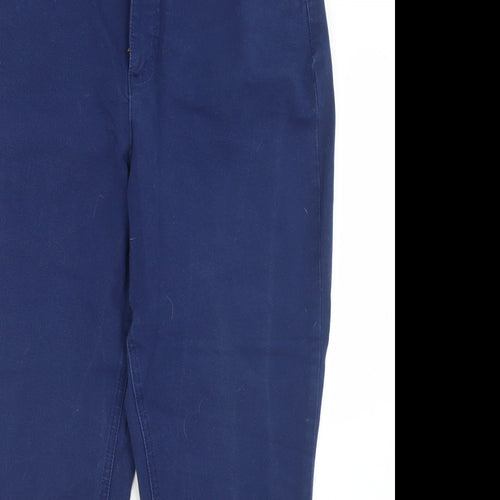 RWL Womens Blue  Cotton Straight Jeans Size 30 in L25 in Regular Button