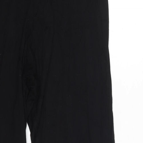 Boohoo Womens Black  Viscose Jegging Leggings Size 10 L25 in