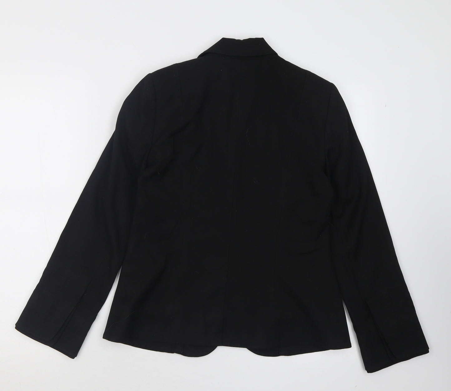 Definition Womens Black   Jacket Blazer Size 10  Hook & Eye