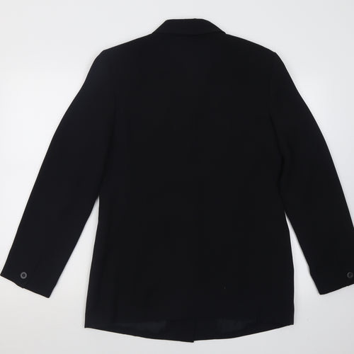 Etam Womens Black   Jacket Blazer Size 14  Button