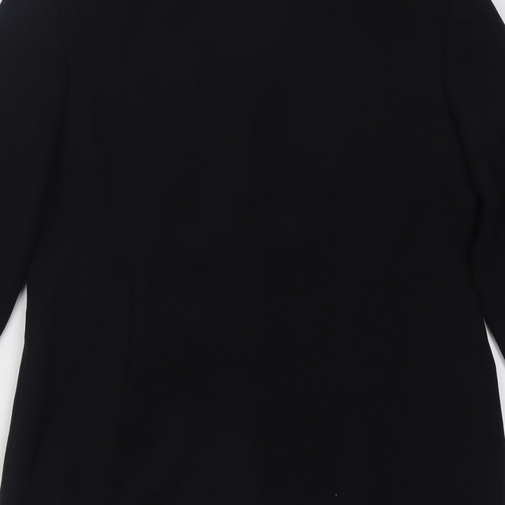 Etam Womens Black   Jacket Blazer Size 14  Button