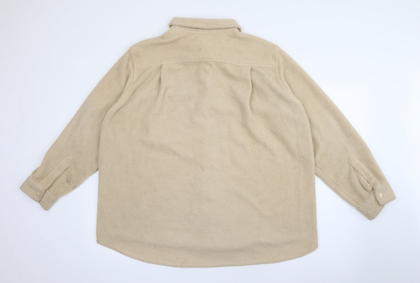 Primark Womens Beige   Jacket  Size 14  Snap