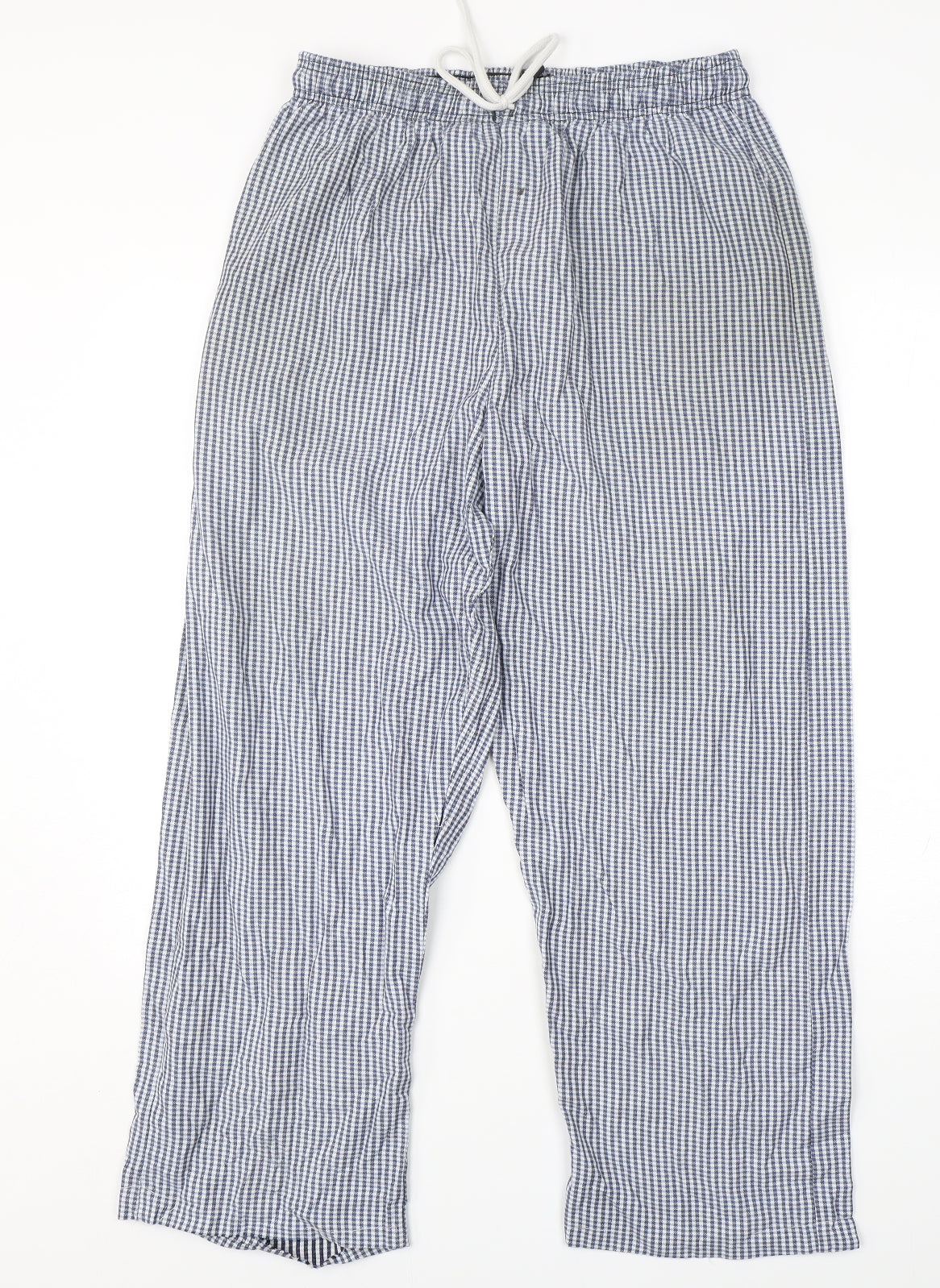 Chef Trousers  Mens Multicoloured Houndstooth Polyester Trousers  Size L L27 in Regular  - Chef Trousers