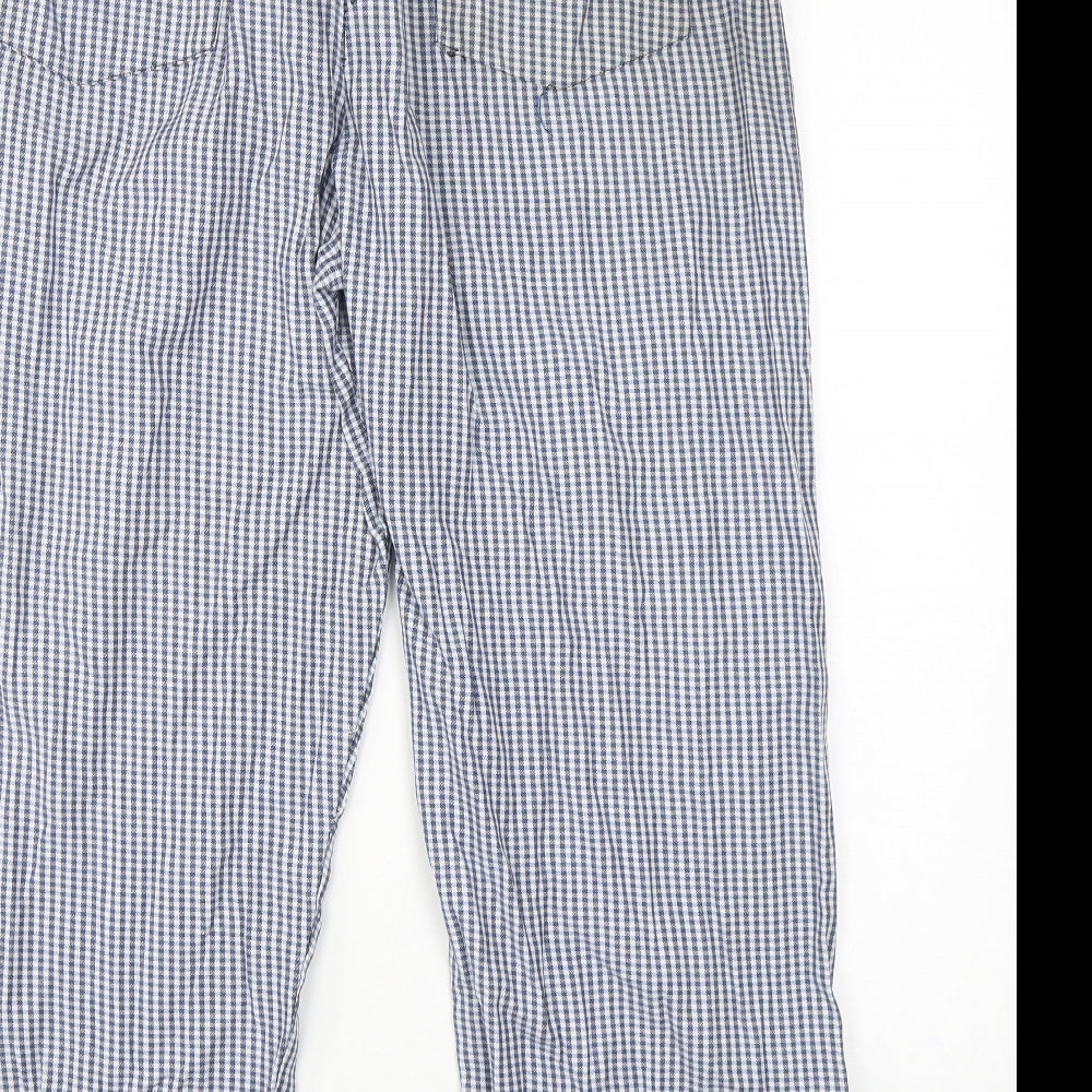Chef Trousers  Mens Multicoloured Houndstooth Polyester Trousers  Size L L27 in Regular  - Chef Trousers