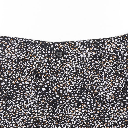 NEXT Womens Multicoloured Animal Print Viscose Sailor Shorts Size 10 L5 in Regular