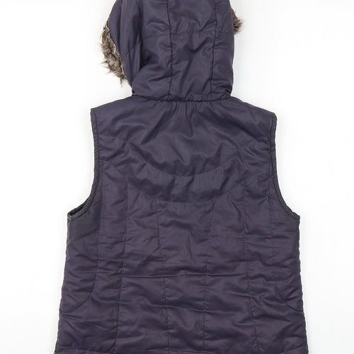 MODO Womens Blue   Gilet Coat Size 8