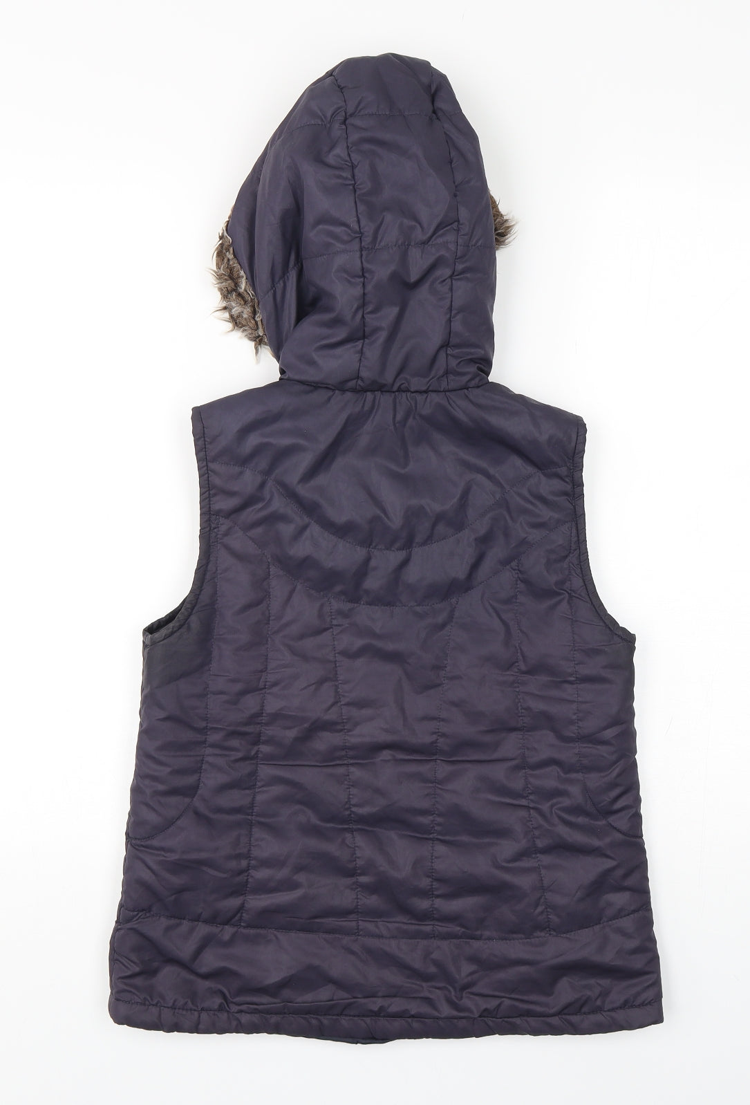 MODO Womens Blue   Gilet Coat Size 8