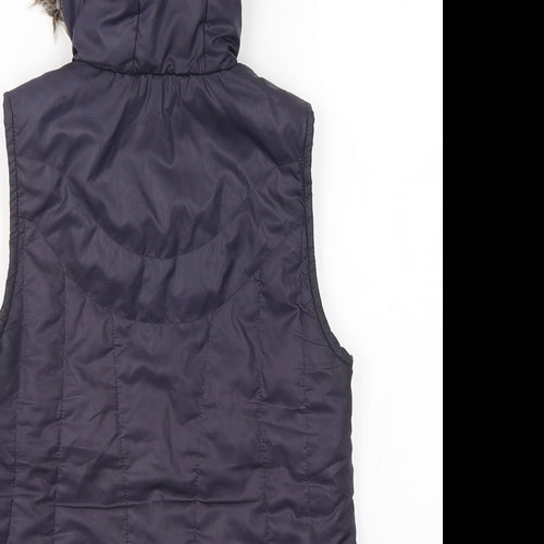 MODO Womens Blue   Gilet Coat Size 8