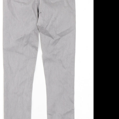 Denim Co Womens Grey  Cotton Skinny Jeans Size 8 L29 in Regular