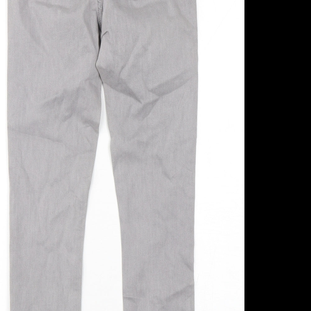 Denim Co Womens Grey  Cotton Skinny Jeans Size 8 L29 in Regular