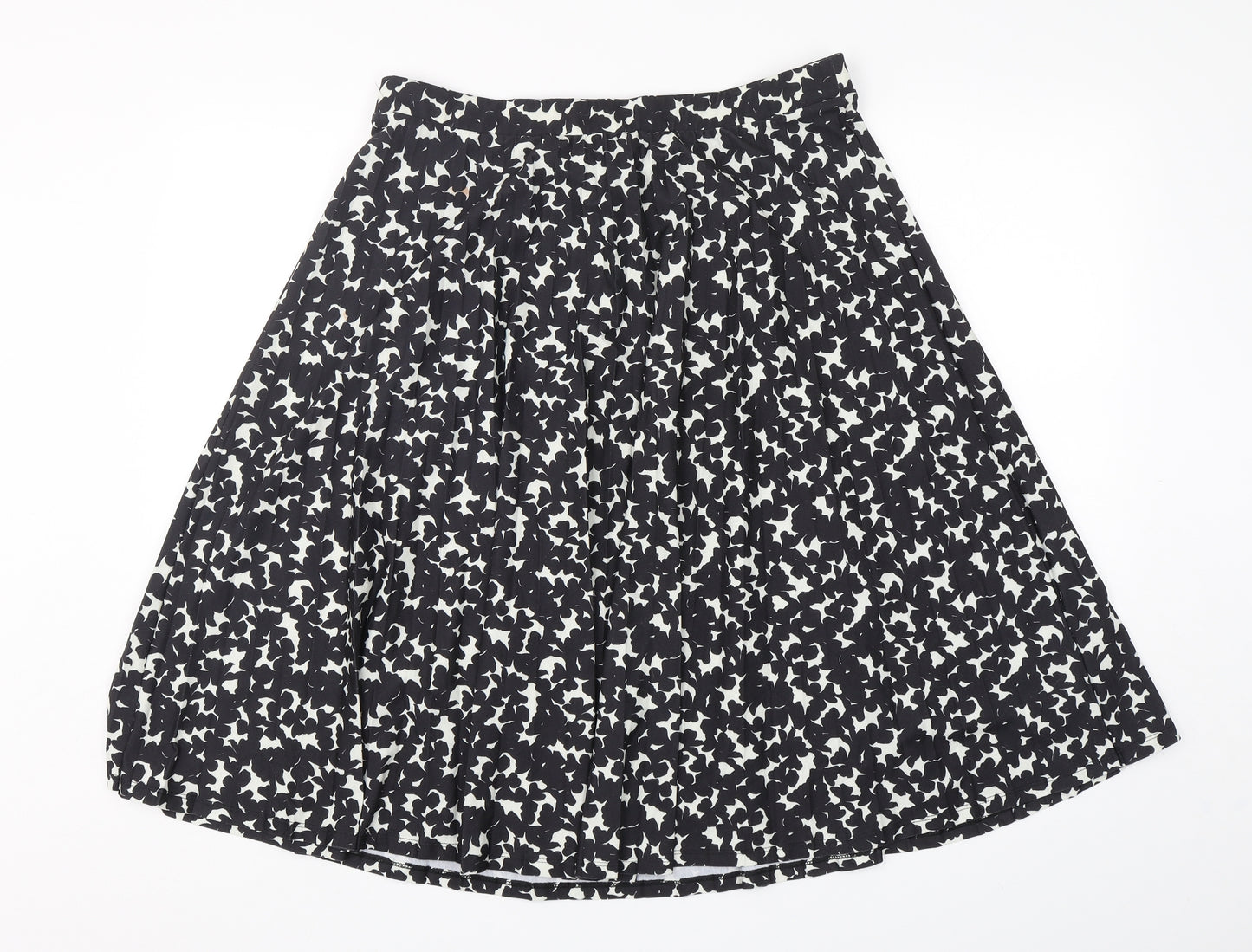 Marks and Spencer Womens Multicoloured Floral Polyester A-Line Skirt Size 16