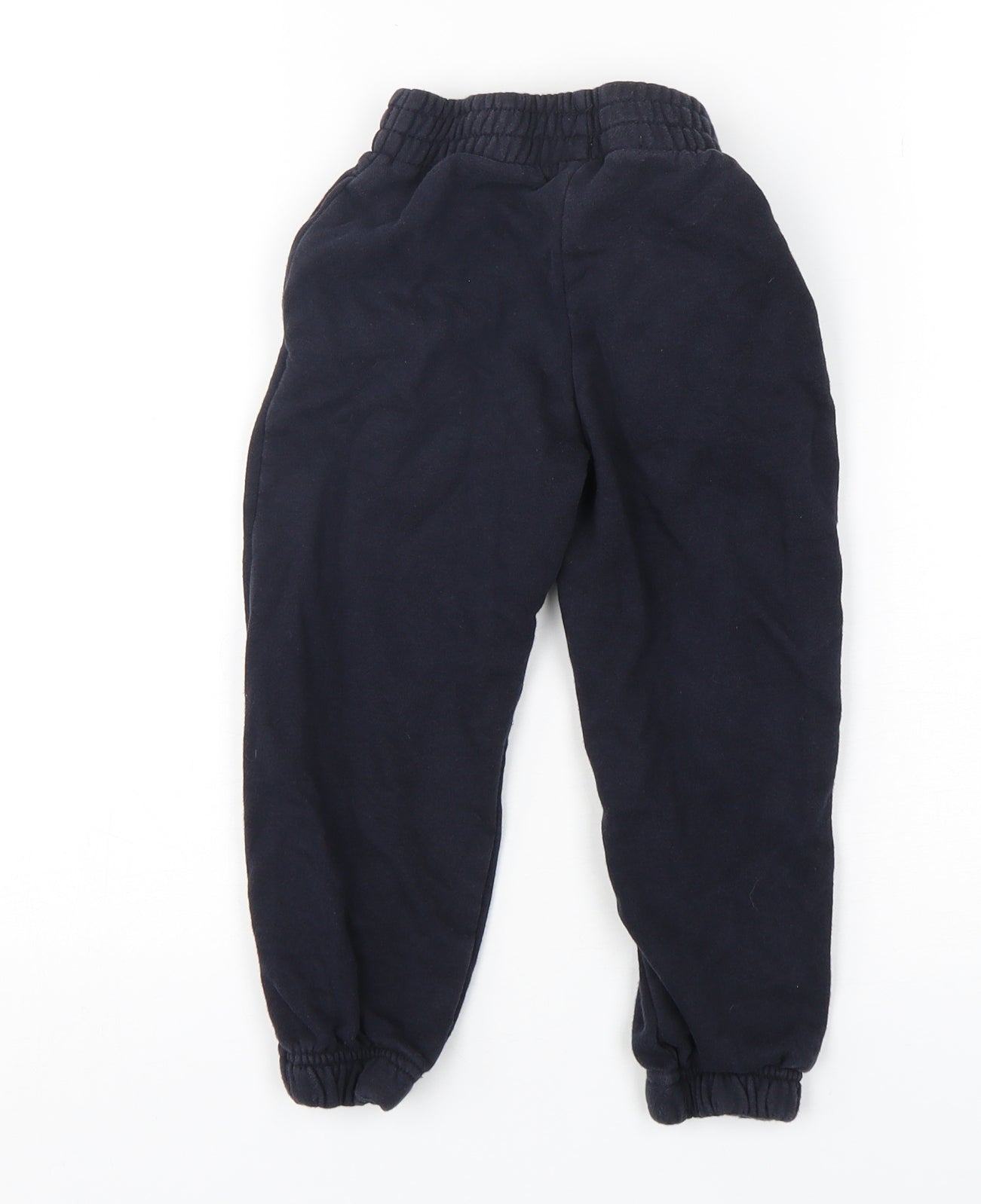 TU Boys Blue  Cotton Sweatpants Trousers Size 4 Years  Regular Drawstring