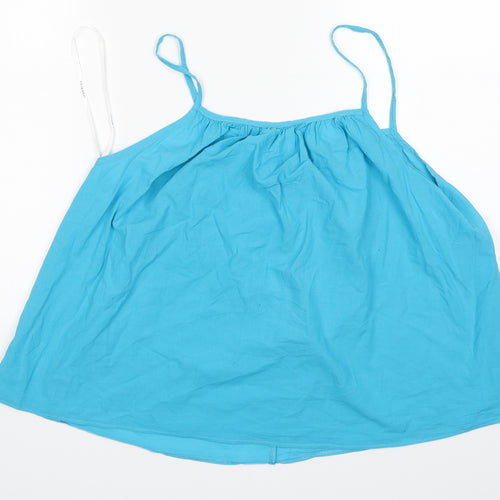 Primark Womens Blue  Polyester Camisole Tank Size 12 Round Neck