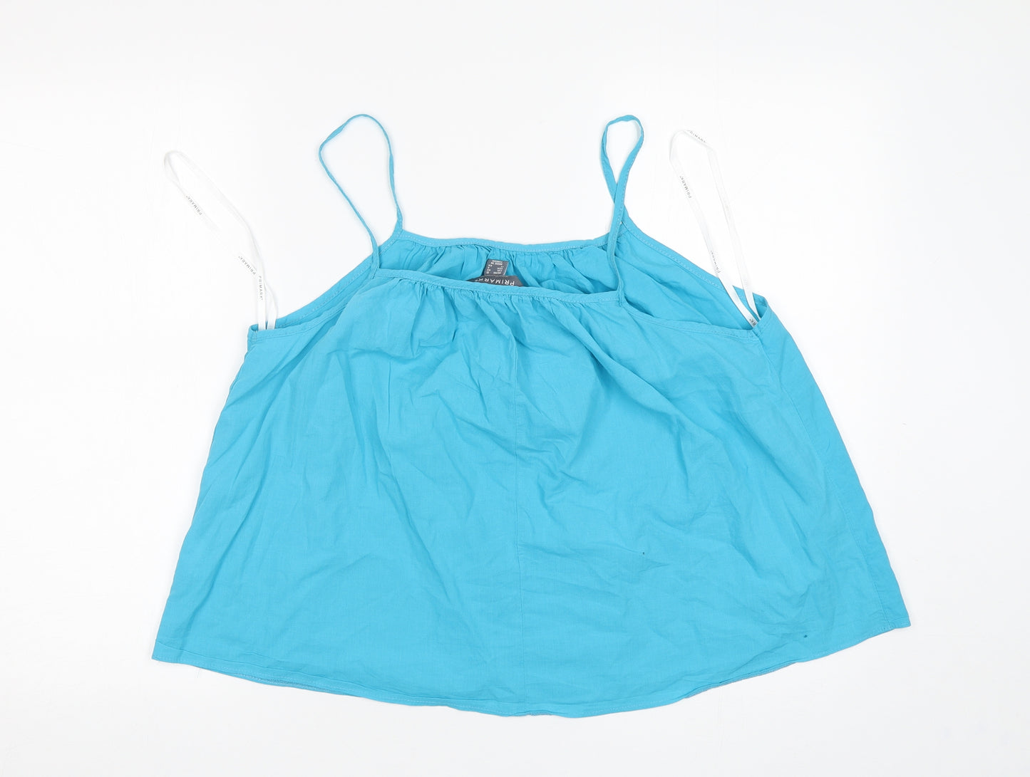 Primark Womens Blue  Polyester Camisole Tank Size 12 Round Neck