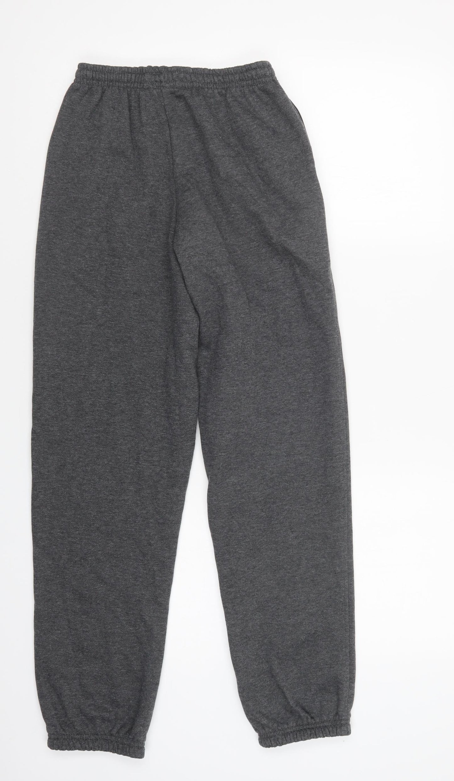 Slazenger Girls Grey  Polyester Jogger Trousers Size 13 Years  Regular Drawstring