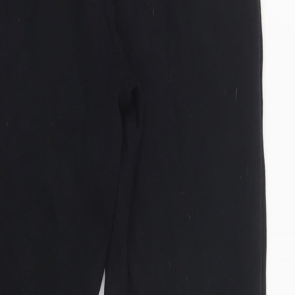F&F Boys Black  Cotton Jogger Trousers Size 13-14 Years  Regular Drawstring
