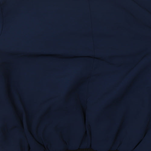 Miss Selfridge Womens Blue   Jacket  Size 10  Zip