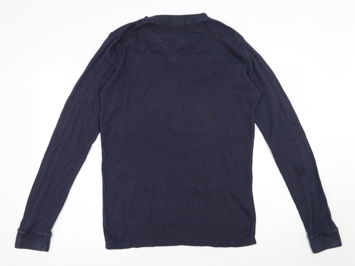 NEXT Mens Blue  Cotton  T-Shirt Size M Round Neck
