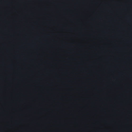 Maine Womens Blue  Polyester Basic T-Shirt Size 18 Collared
