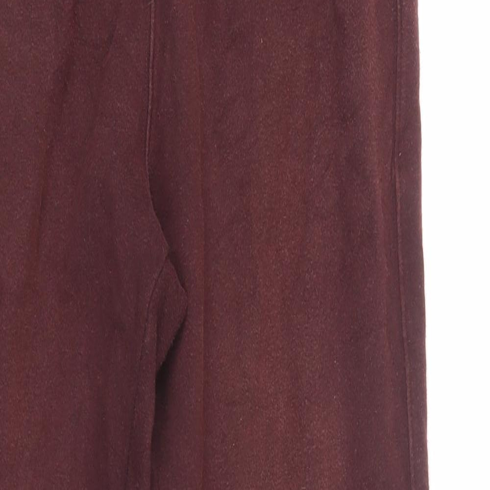 All Saints Mens Purple  Cotton Jogger Trousers Size XS L32 in Regular Drawstring