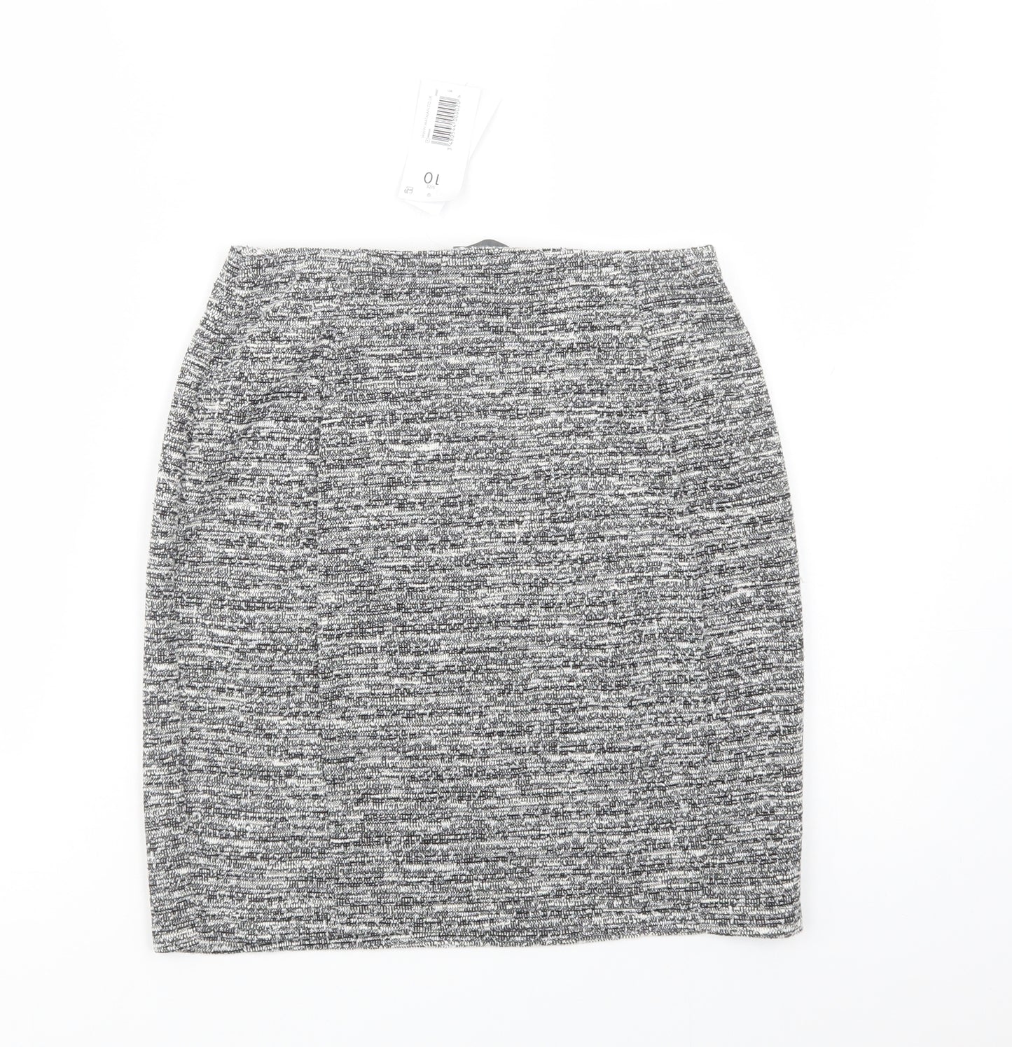 Papaya Womens Grey  Polyester Mini Skirt Size 10