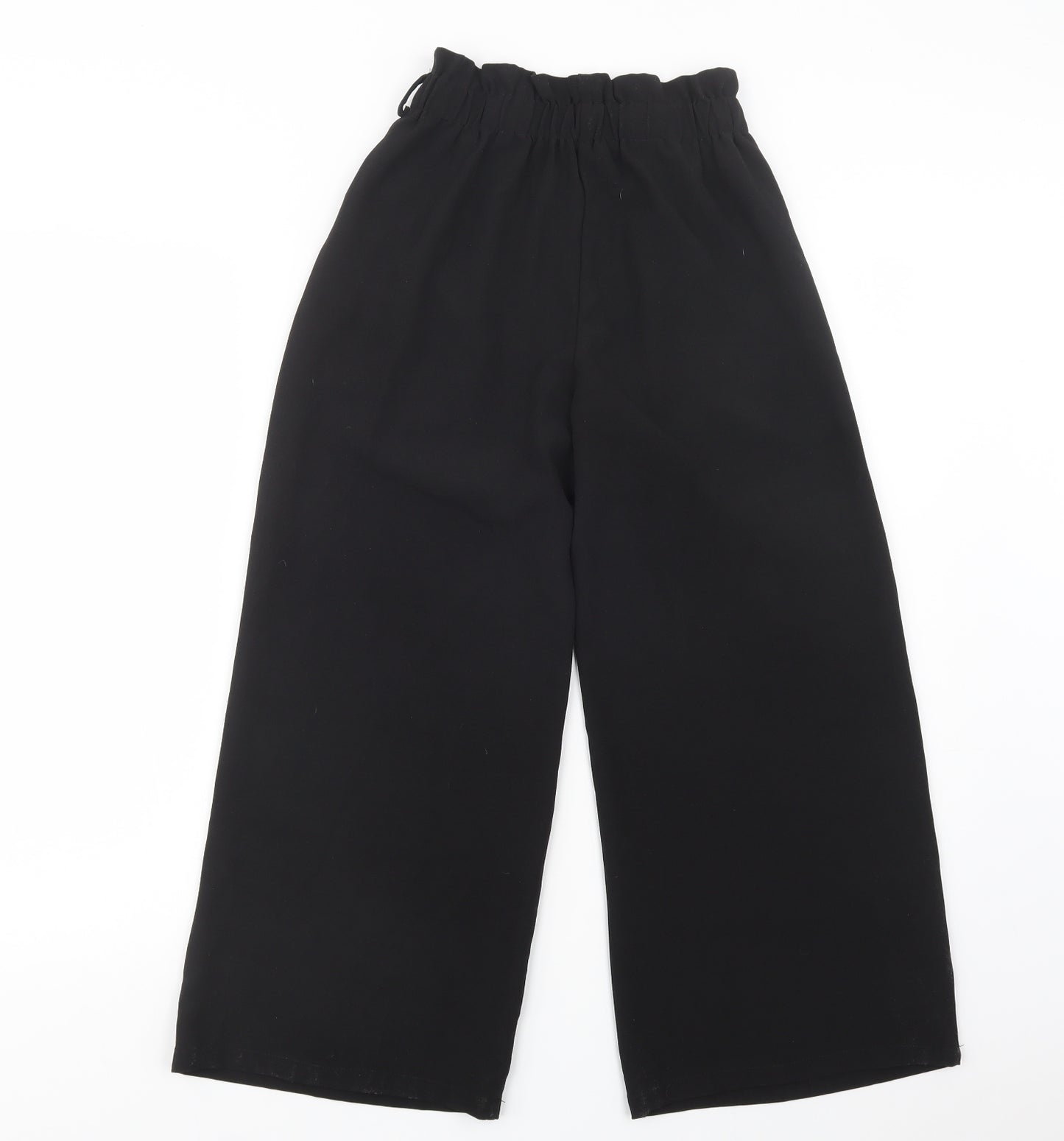 SheIn Girls Black  Polyester Dress Pants Trousers Size 10 Years  Regular