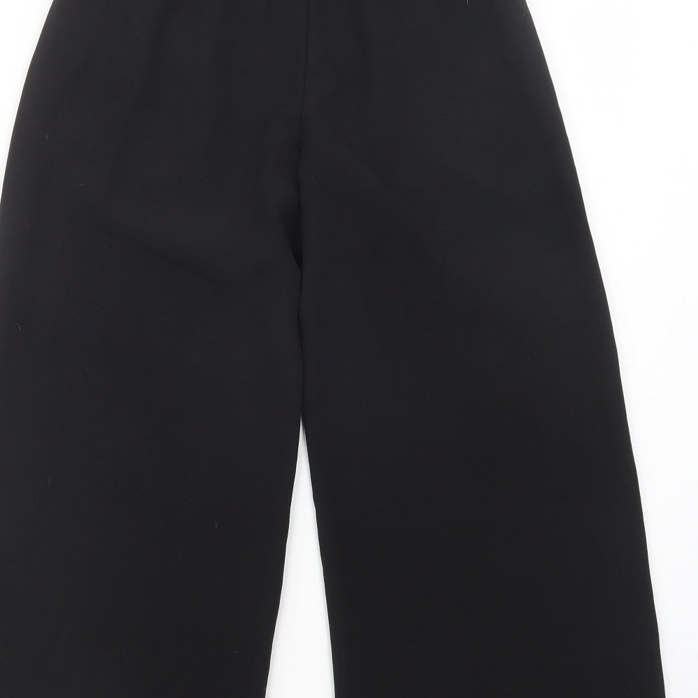 SheIn Girls Black  Polyester Dress Pants Trousers Size 10 Years  Regular