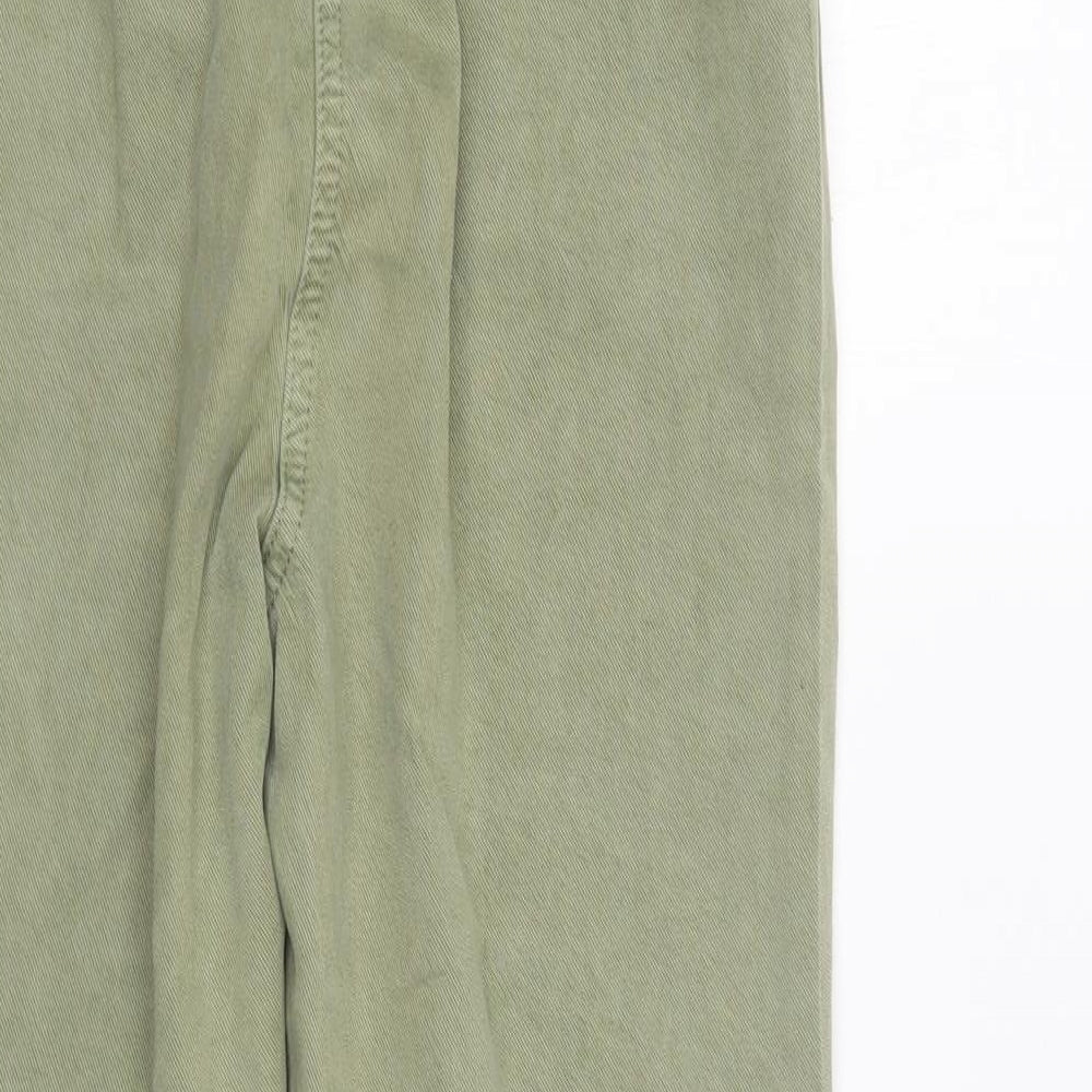 NEXT Girls Green  Lyocell Tapered Jeans Size 11 Years  Regular Tie