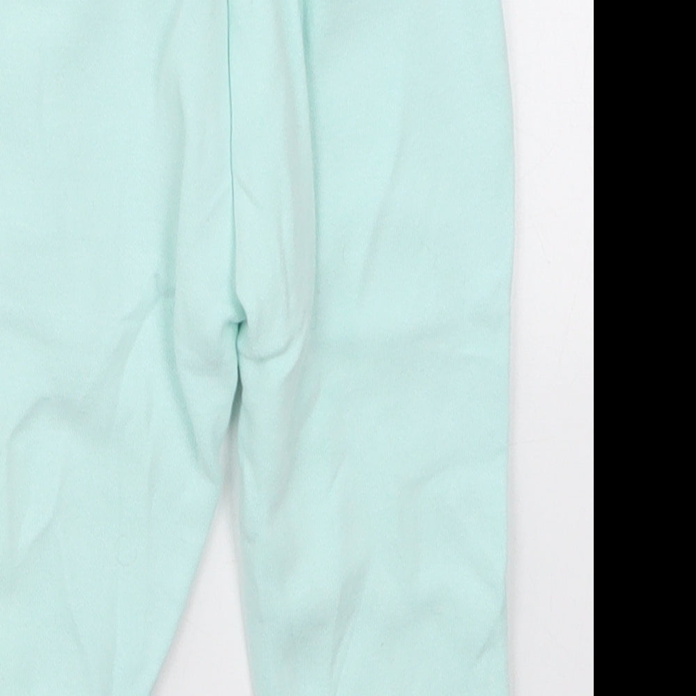 Dunnes Baby Blue  Cotton Sweatpants Trousers Size 9-12 Months  Drawstring - Hapy