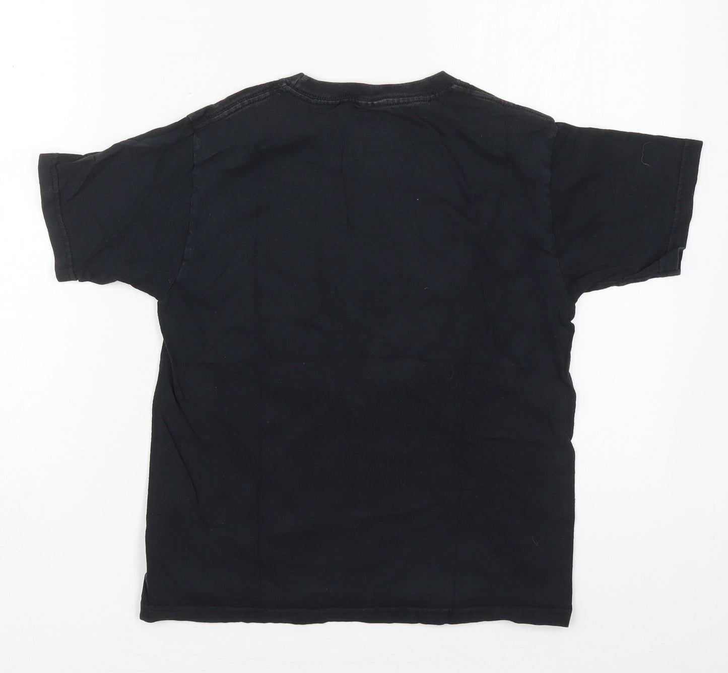 Mare Blue Mens Black  Cotton  T-Shirt Size XS Crew Neck  - Playa Del Carmen Mexico