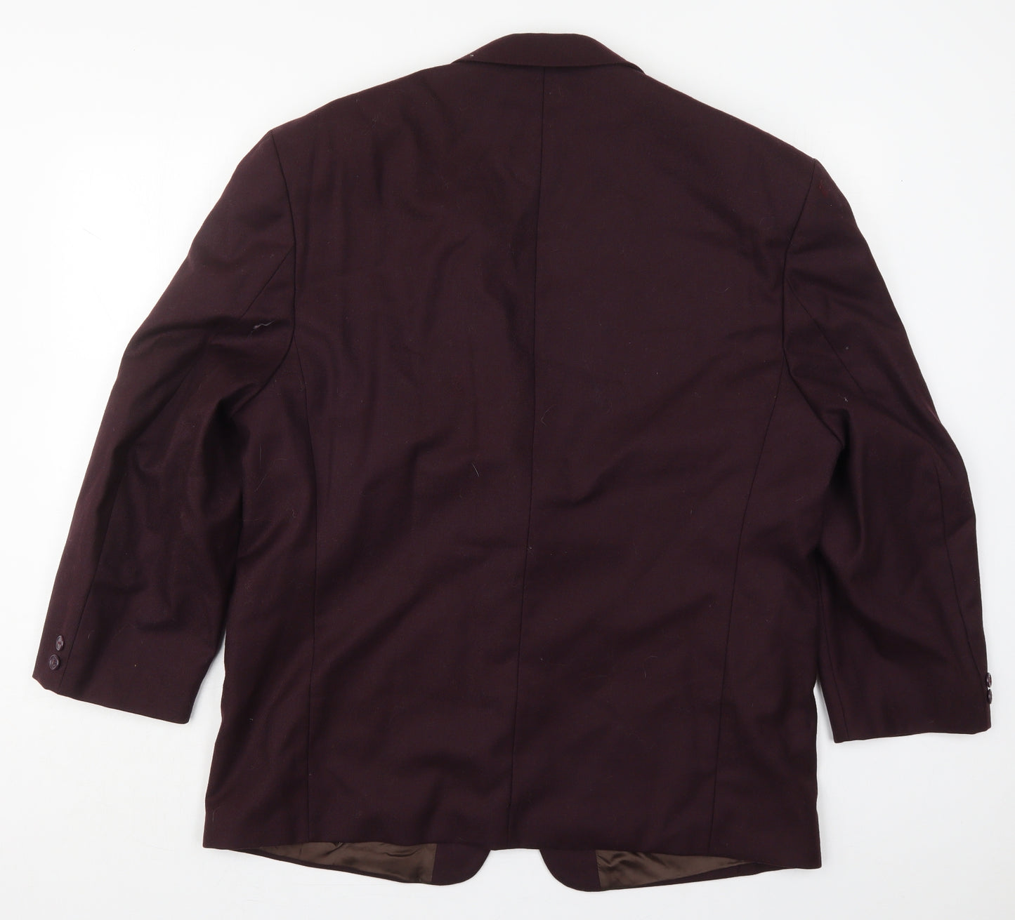 Skopes Mens Purple  Wool Jacket Suit Jacket Size 46